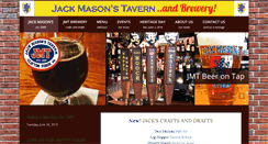 Desktop Screenshot of jackmasonstavern.com