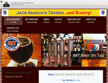 Tablet Screenshot of jackmasonstavern.com